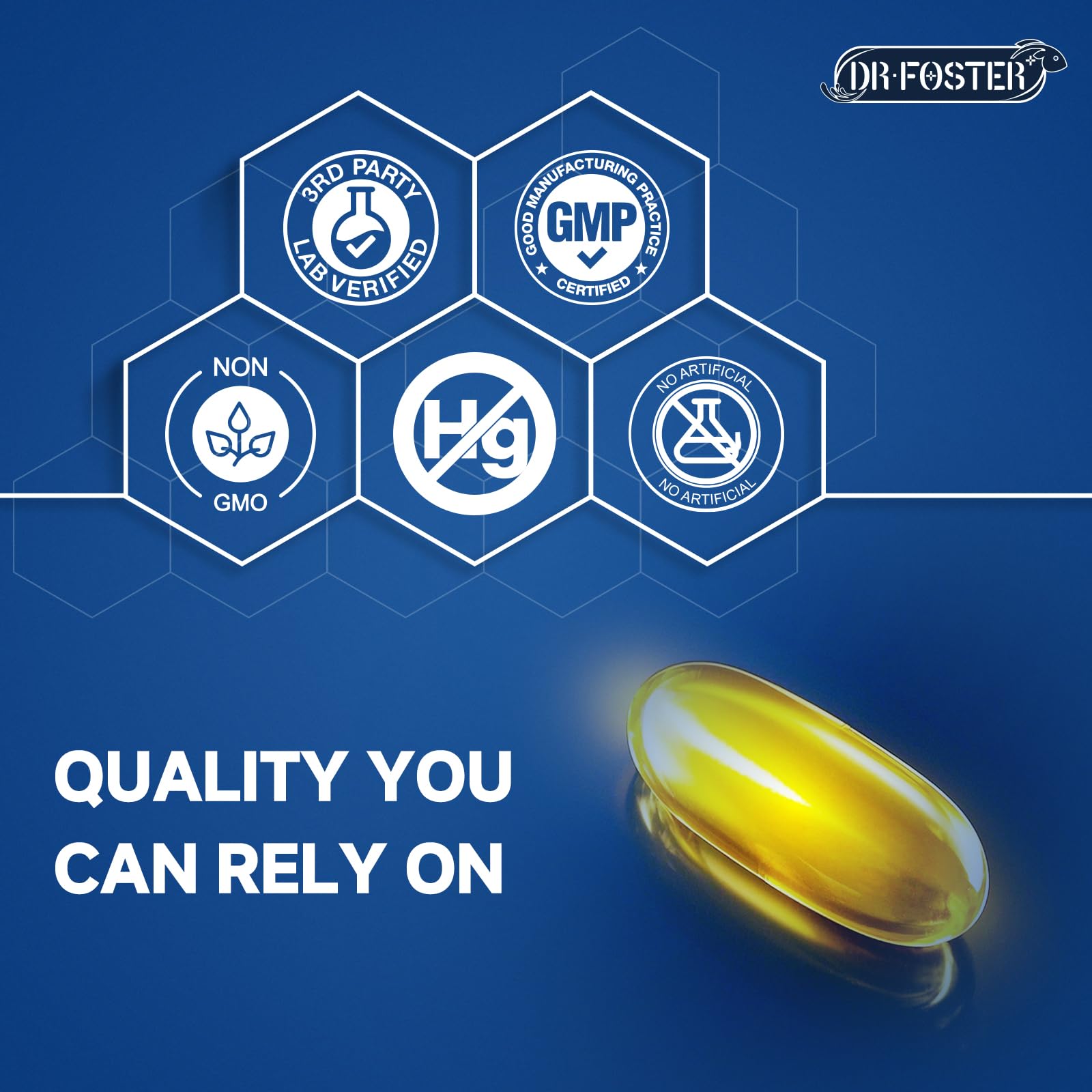 DRFOSTER Usage scene with omega-3 routine in daily life.