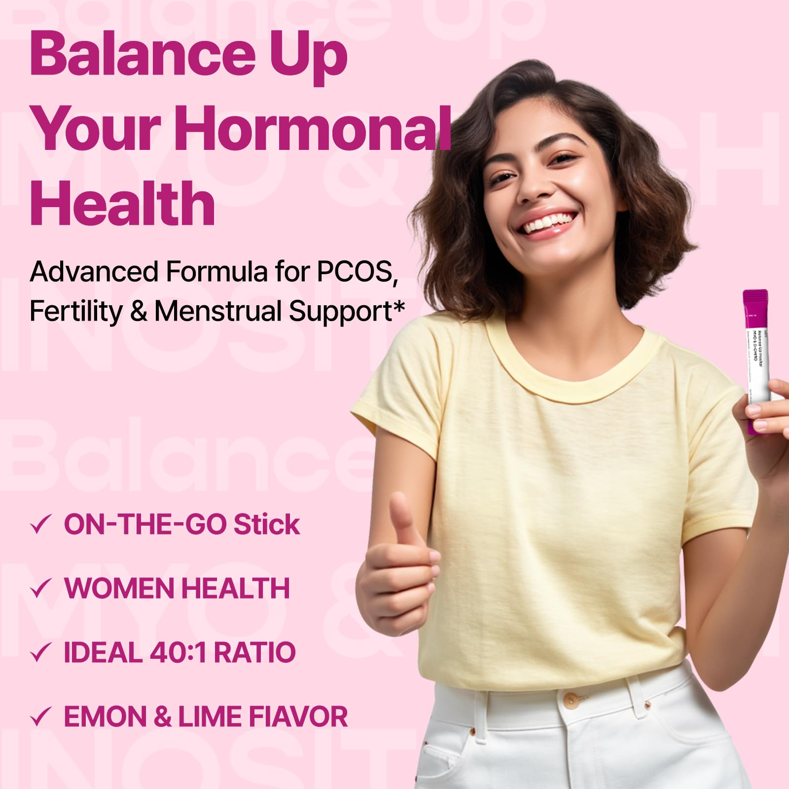 Dr GET IT Balance Up lemon-lime sticks pack for on-the-go use