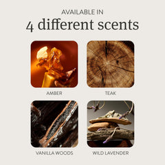 Drift White Pumpkin candle 10.5 oz demonstrates long burn time.