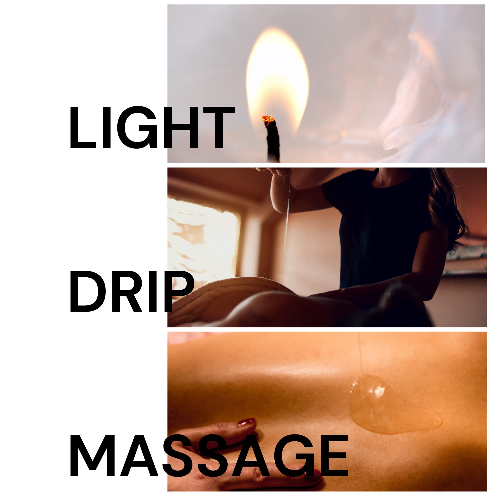 Drip Co valentines day gift candle creates intimate, scented moments.