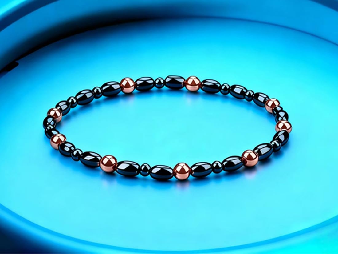 Gift-ready Drkao copper magnet anklet suitable for loved ones