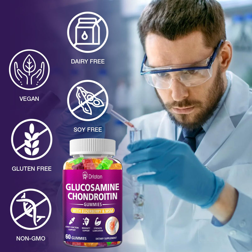 Drloton elderberry gummies closeup signals antioxidant-rich wellness support