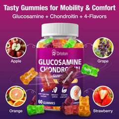 Drloton gummies pour showing two-pack packaging for easy daily use