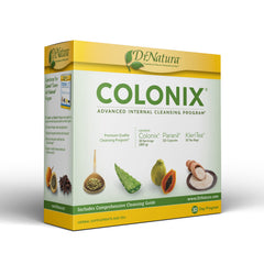 DrNatura Colonix kit packaging displayed for a simple daily cleanse routine
