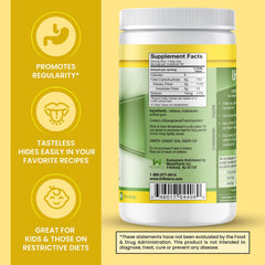 DrNatura Unifiber packaging emphasizes gluten-free, low-carb suitability.