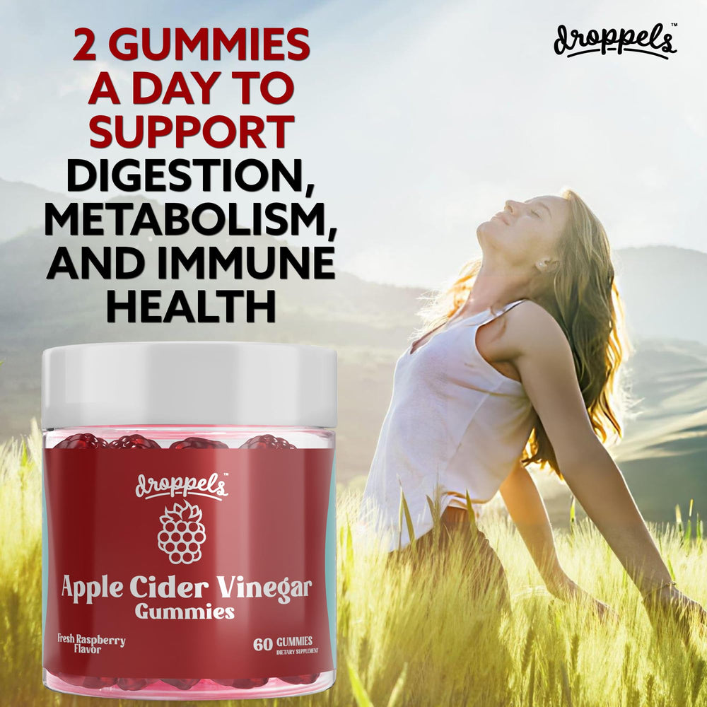 Droppels Natural flavors and colors emphasize clean, vegan ingredients