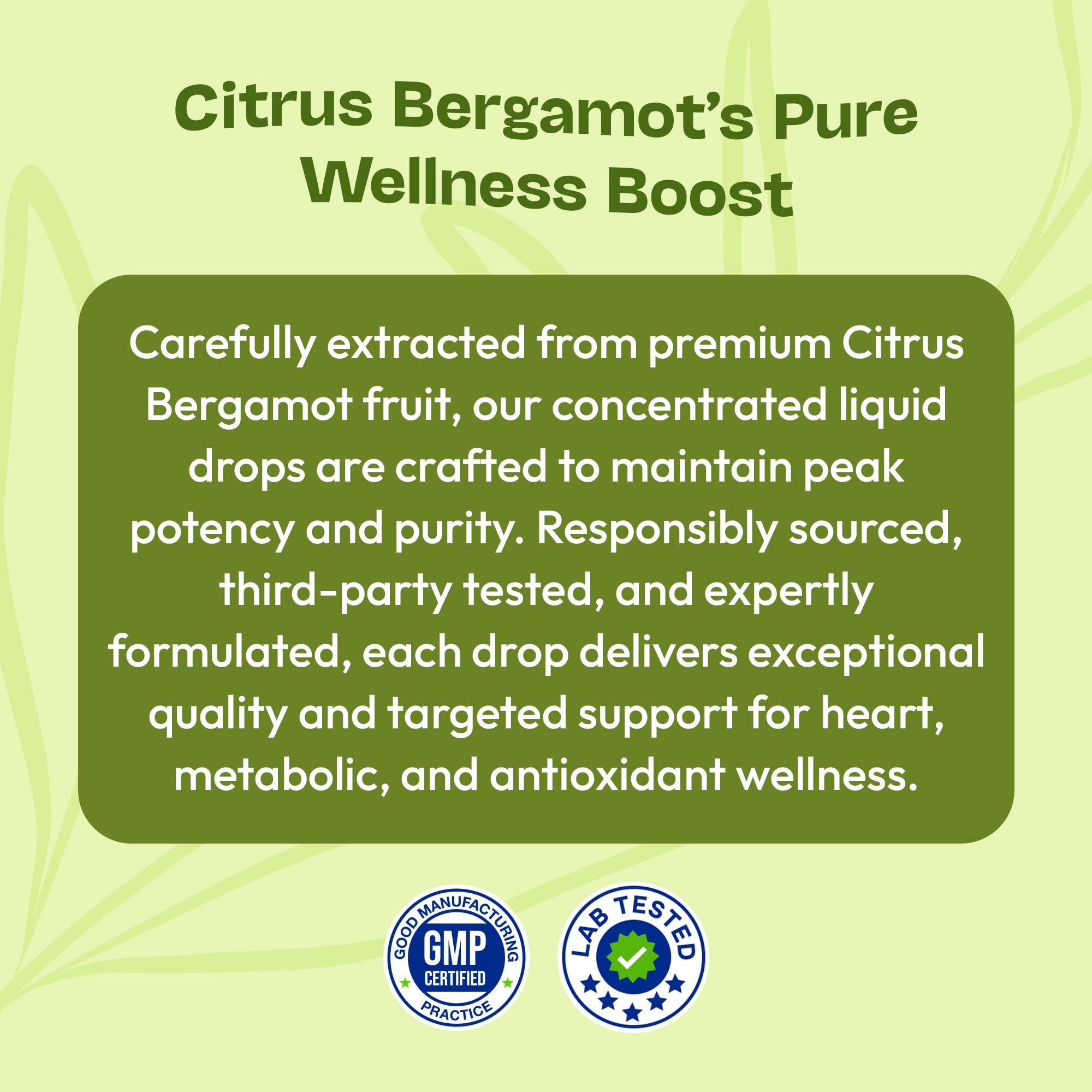 Drops Of Nature bergamot serving suggestion with pairing ideas