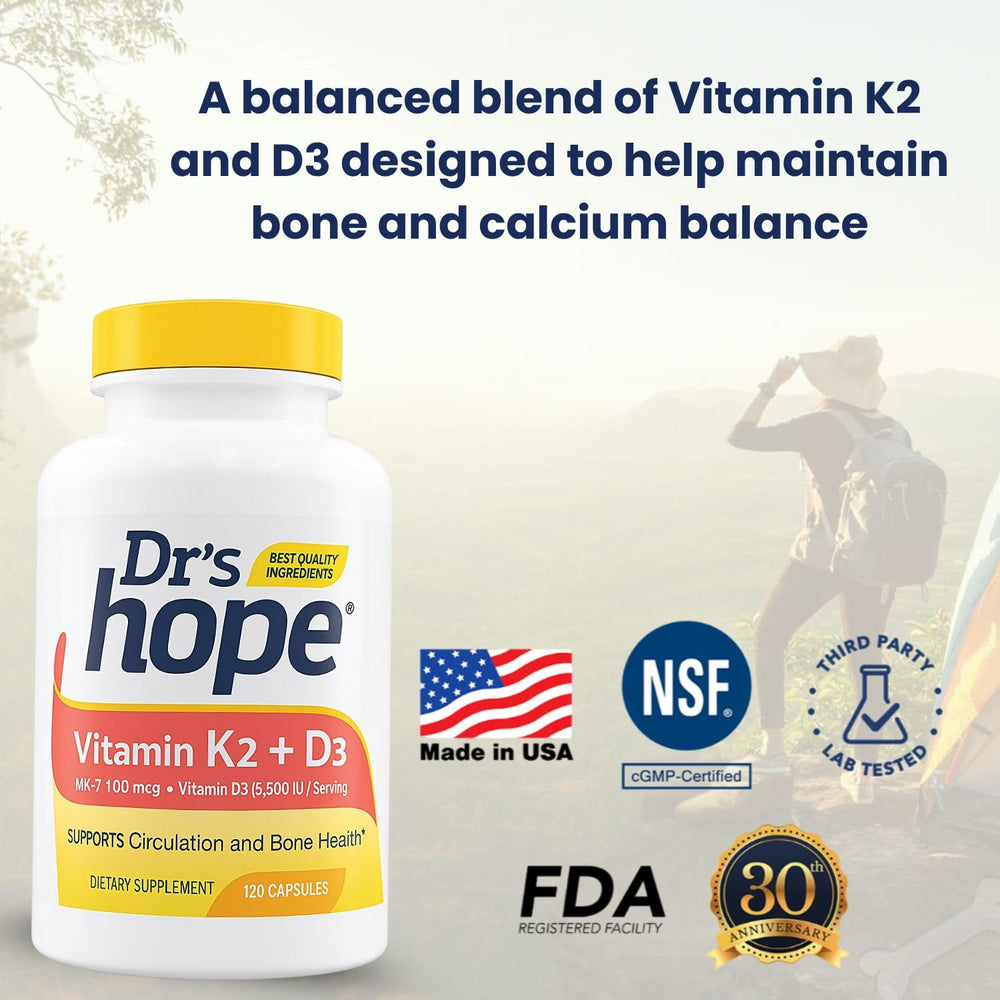 Dr’s Hope capsules close-up highlighting smooth texture.