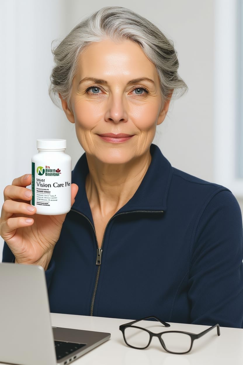 Dr's Nature & Nutrition plant-based vegan capsules provide clean eye support.