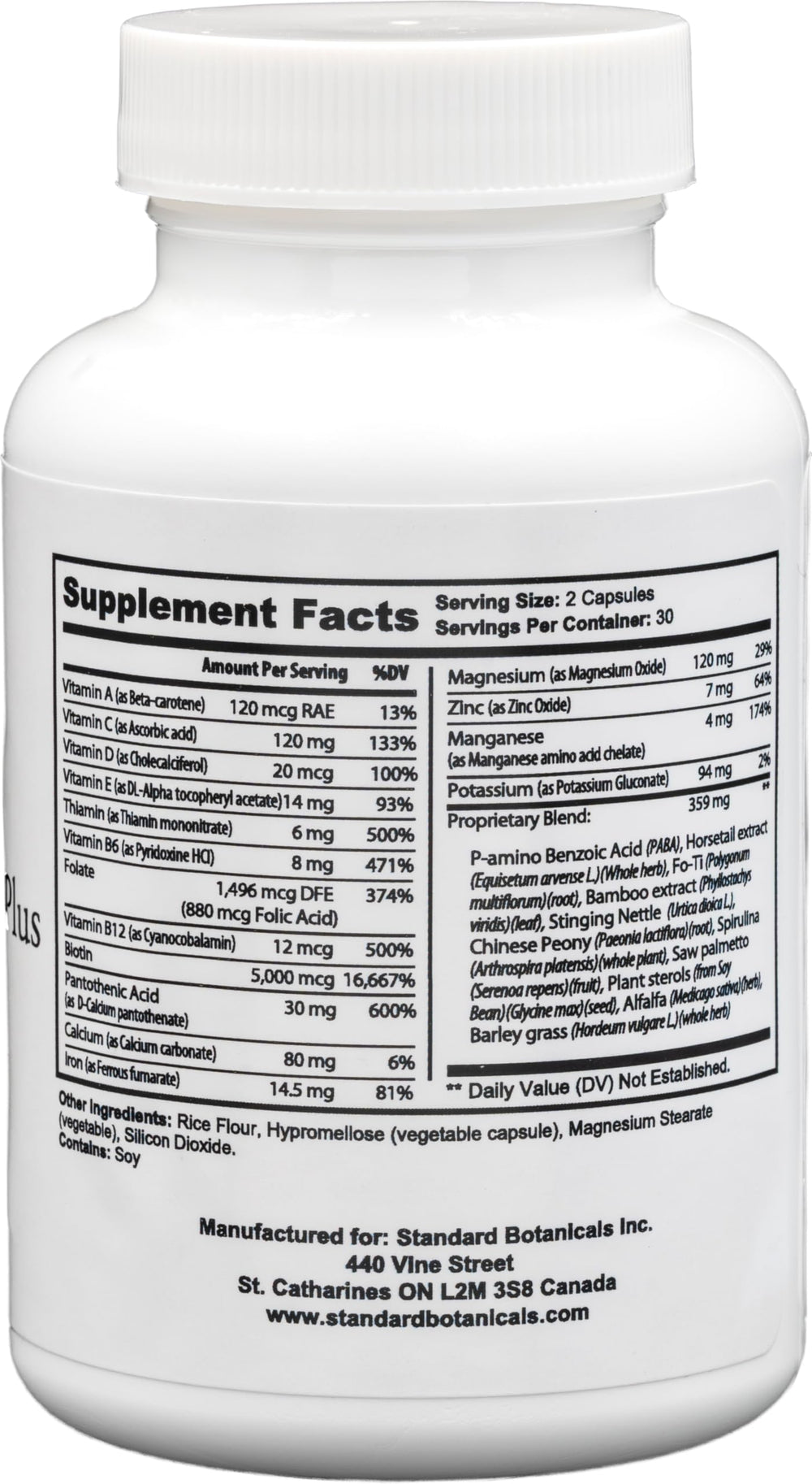 Dr's Nature & Nutrition Bamboo extract—silica for skin elasticity and youthful glow.