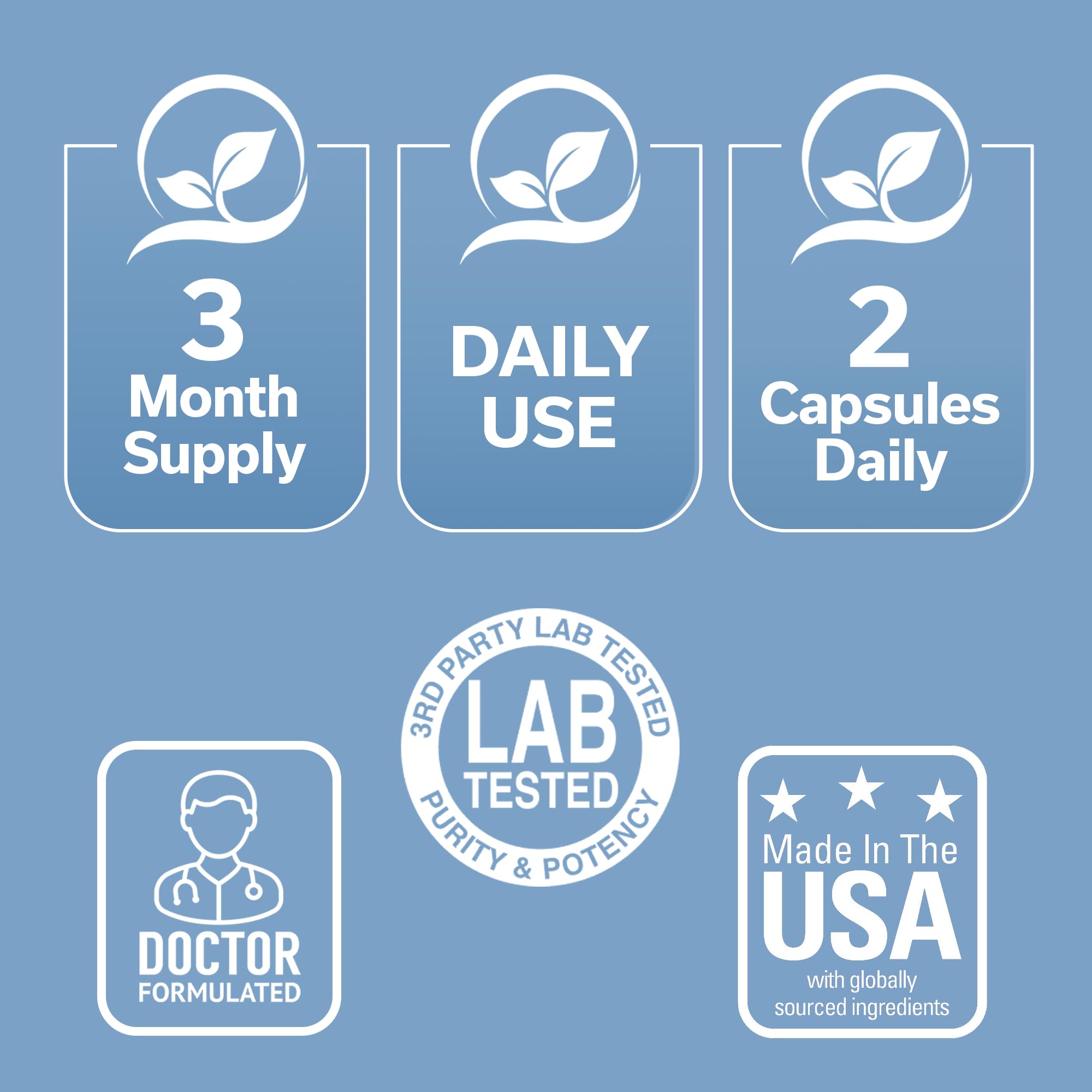 DrVmd Macular Control daily-use bottle with capsules ready