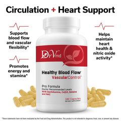 DrVmd Vascular Control packaging-box emphasizes quality and U.S.-made production.