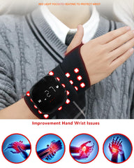 Dr.WYFOOT massage modes provide varied wrist relief during sessions.