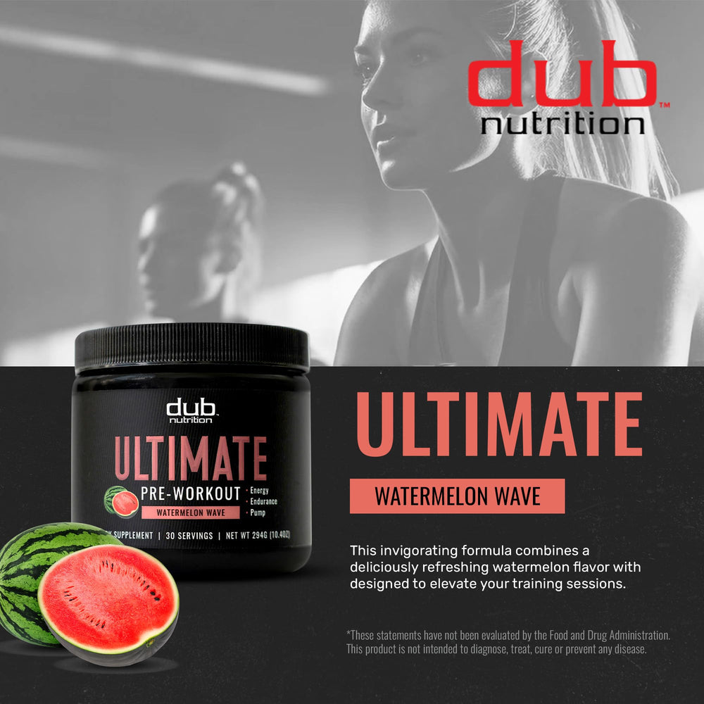 Glass of Watermelon Wave ready-to-drink energy for active days