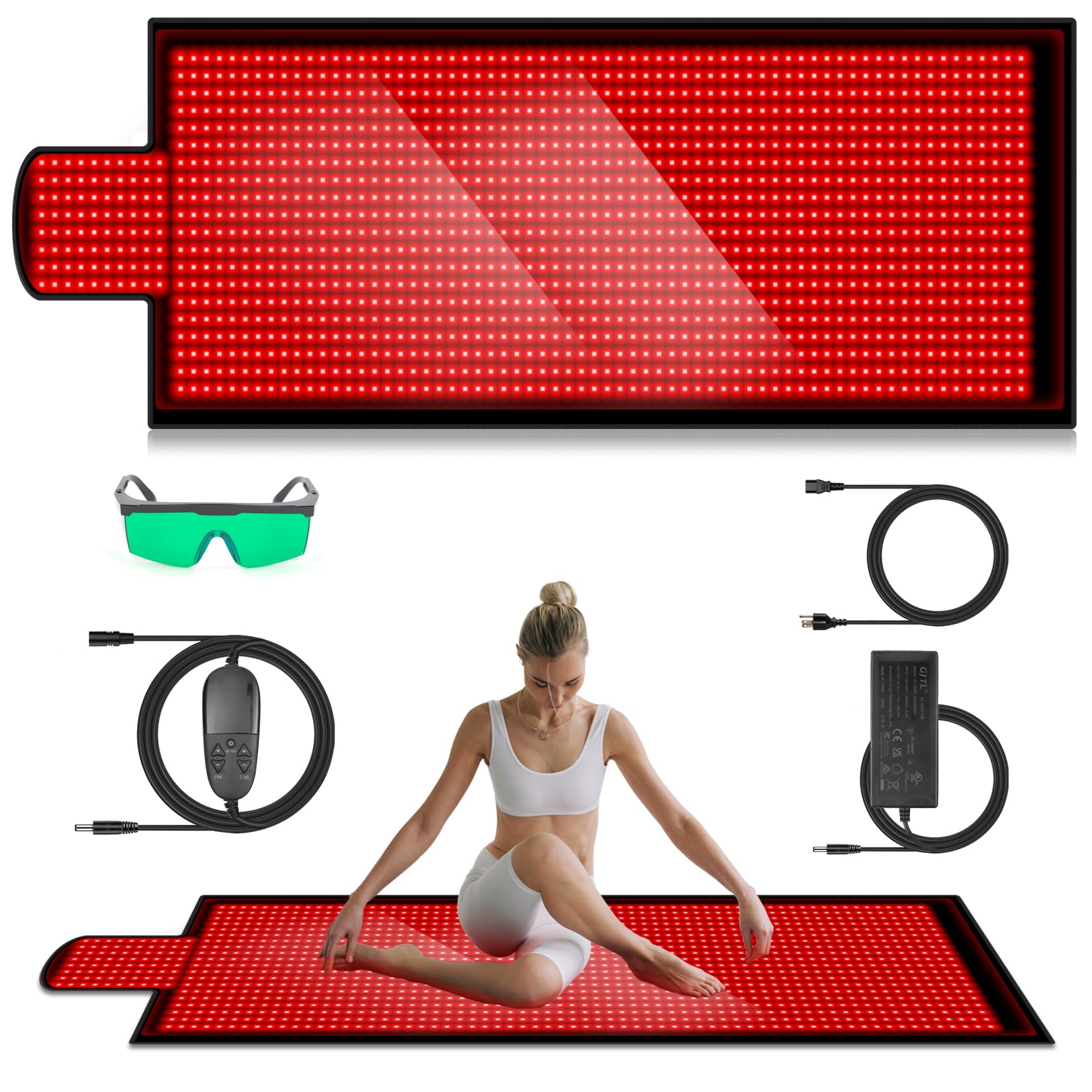 DUBUXW full-body therapy mat delivers convenient at-home full-body sessions.