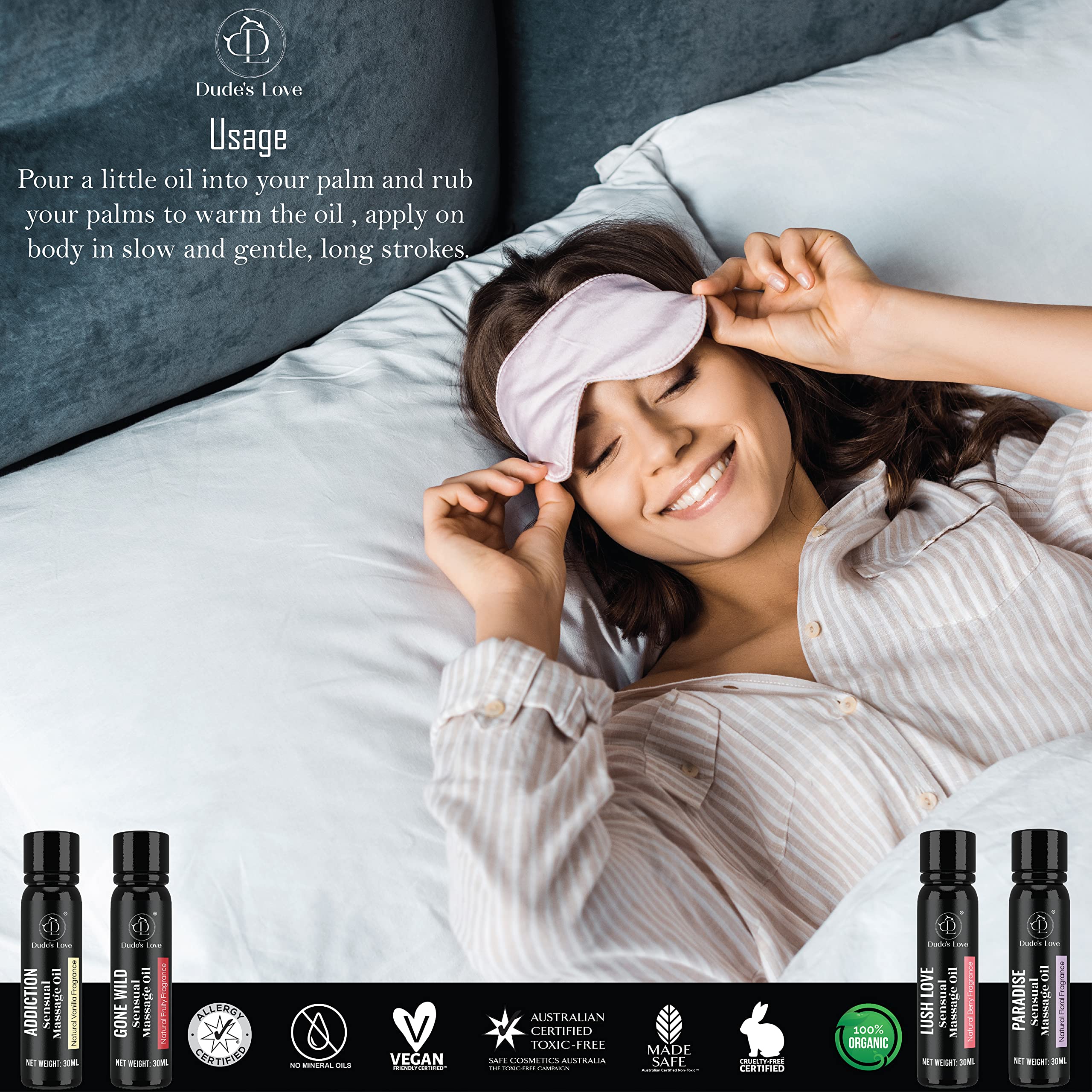 Dude's Love Travel-Size pack focused on compact, on-the-go relaxation.