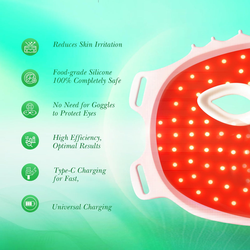 Duevie face mask remote control enabling wireless, convenient therapy sessions