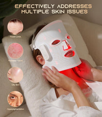 Duiup red-light spectrum 380-850nm for targeted skin care.