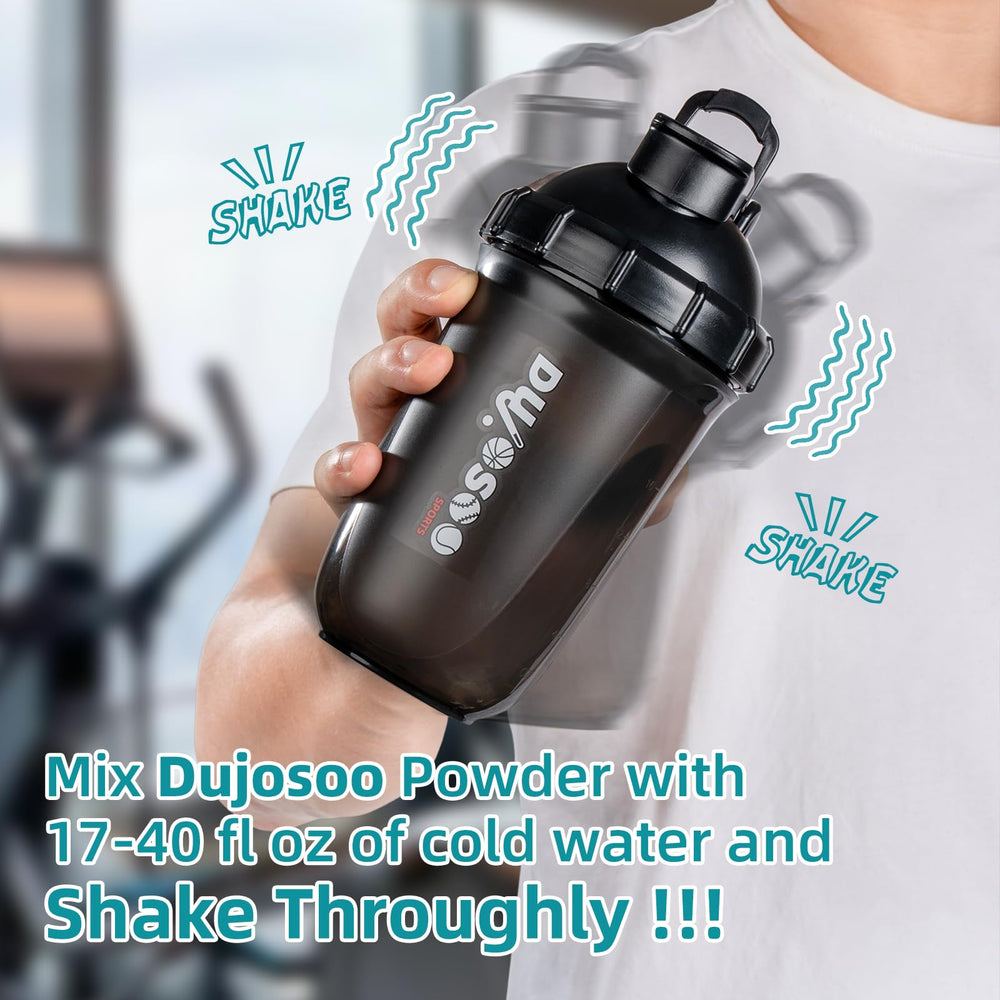 Dujosoo BCAA amino acids blend aids muscle support during training and recovery.
