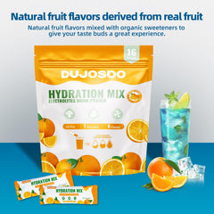 Dujosoo Lion Mane and collagen blend in the powder pack for wellness enthusiasts.