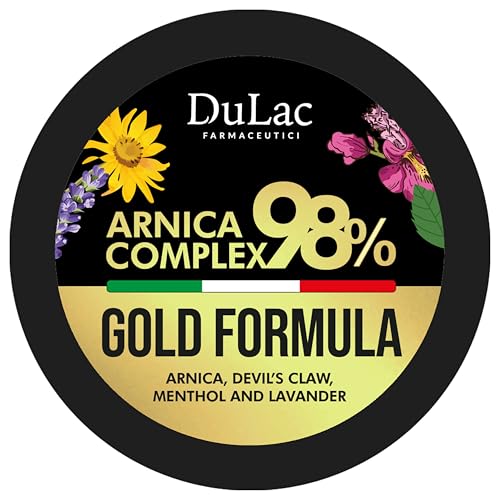 Close-up of DULÀC Arnica Gel texture for cooling massage experience