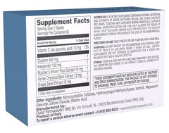 Dulàc Diosmin 500 tablets closeup highlighting compact, convenient daily supplement