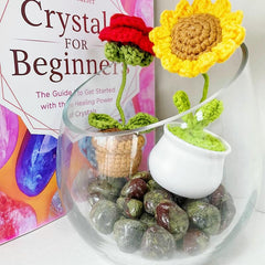 DUQGUHO Dragon Blood Stone desk vase decor for calming desk ambience