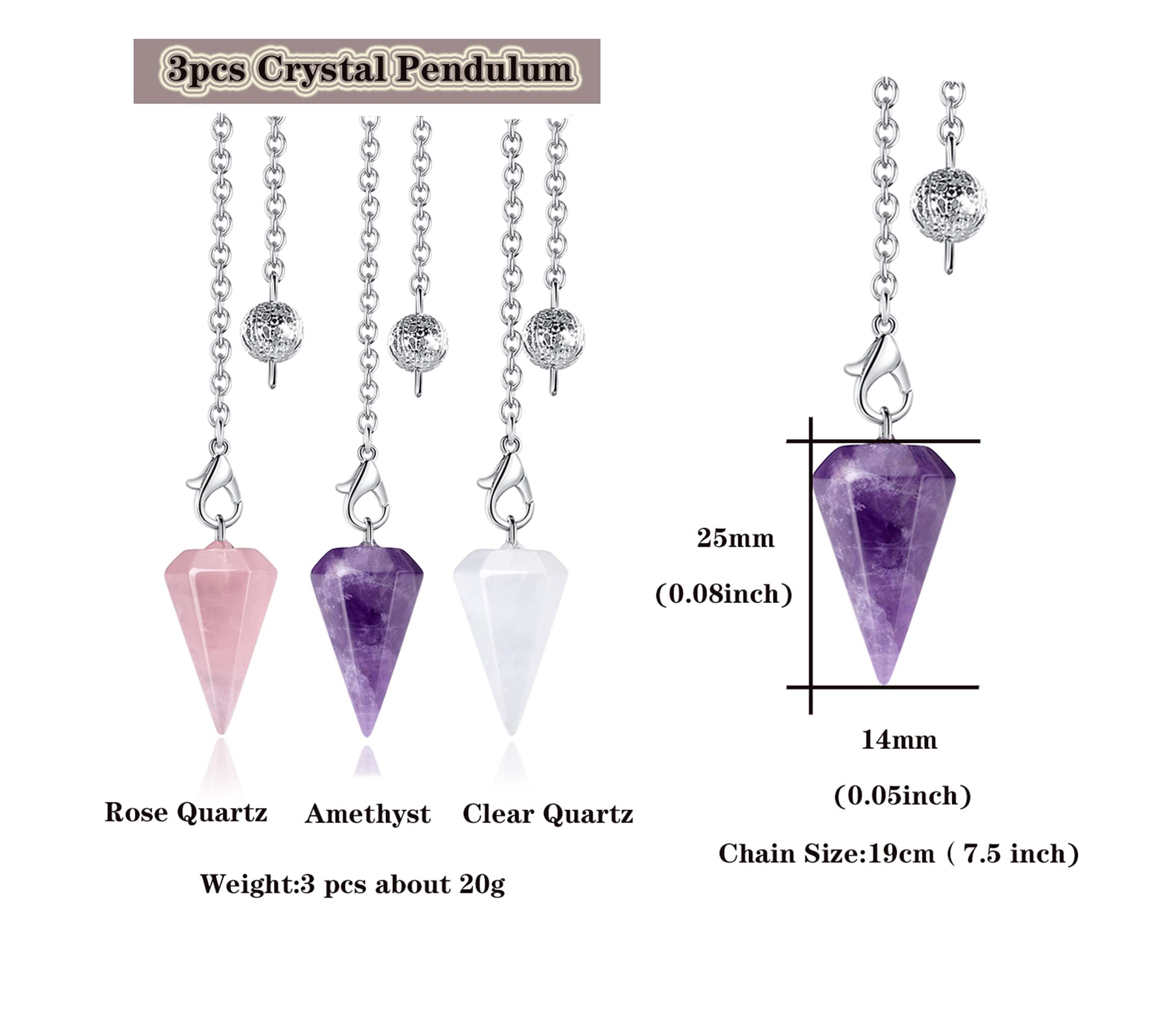 DUQGUHO gift-box packaging makes a ready-to-gift crystal pendulum set