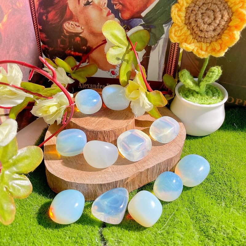 DUQGUHO Opal crystals aquarium and terrarium decor with natural color.