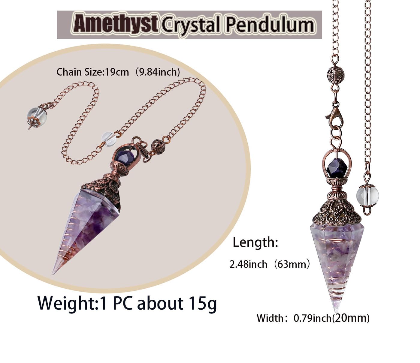 DUQGUHO pendulum arrives boxed and ready for mindful practice.