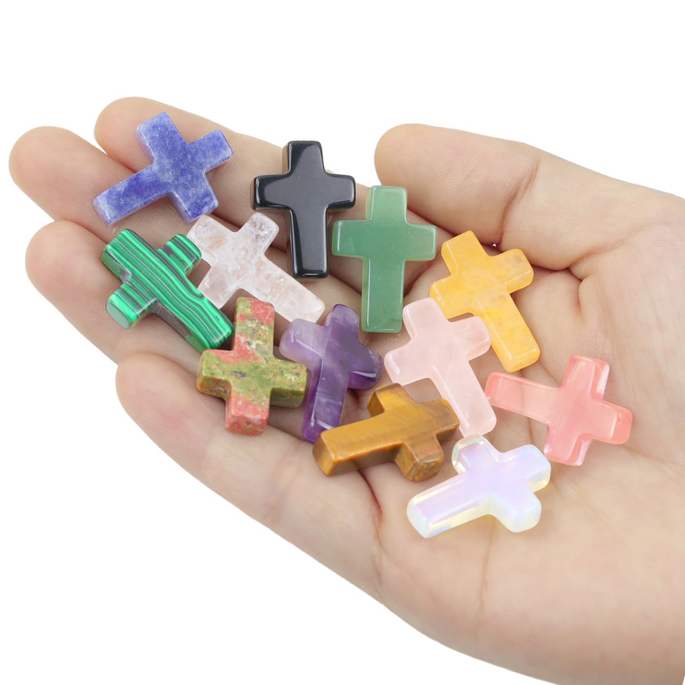 DUQGUHO Pocket Cross gems in gift box suggest ready-made thoughtful gifts.