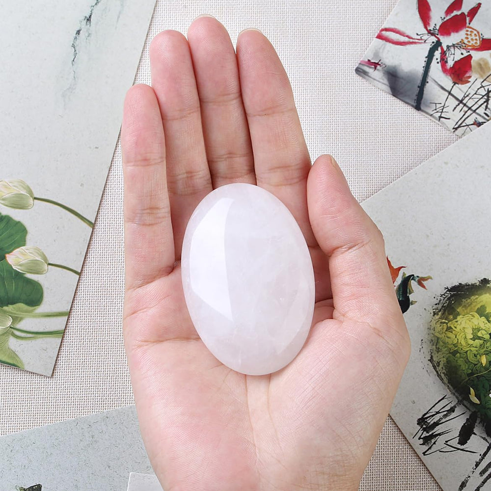 DUQGUHO polished palm stone ships in ready-to-gift packaging.