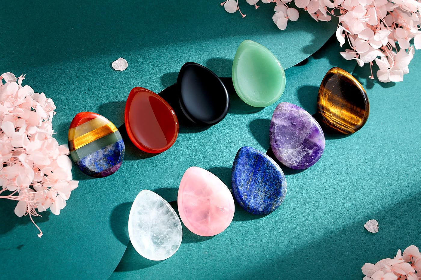 DUQGUHO Portable worry stone fits pocket for on-the-go calm.