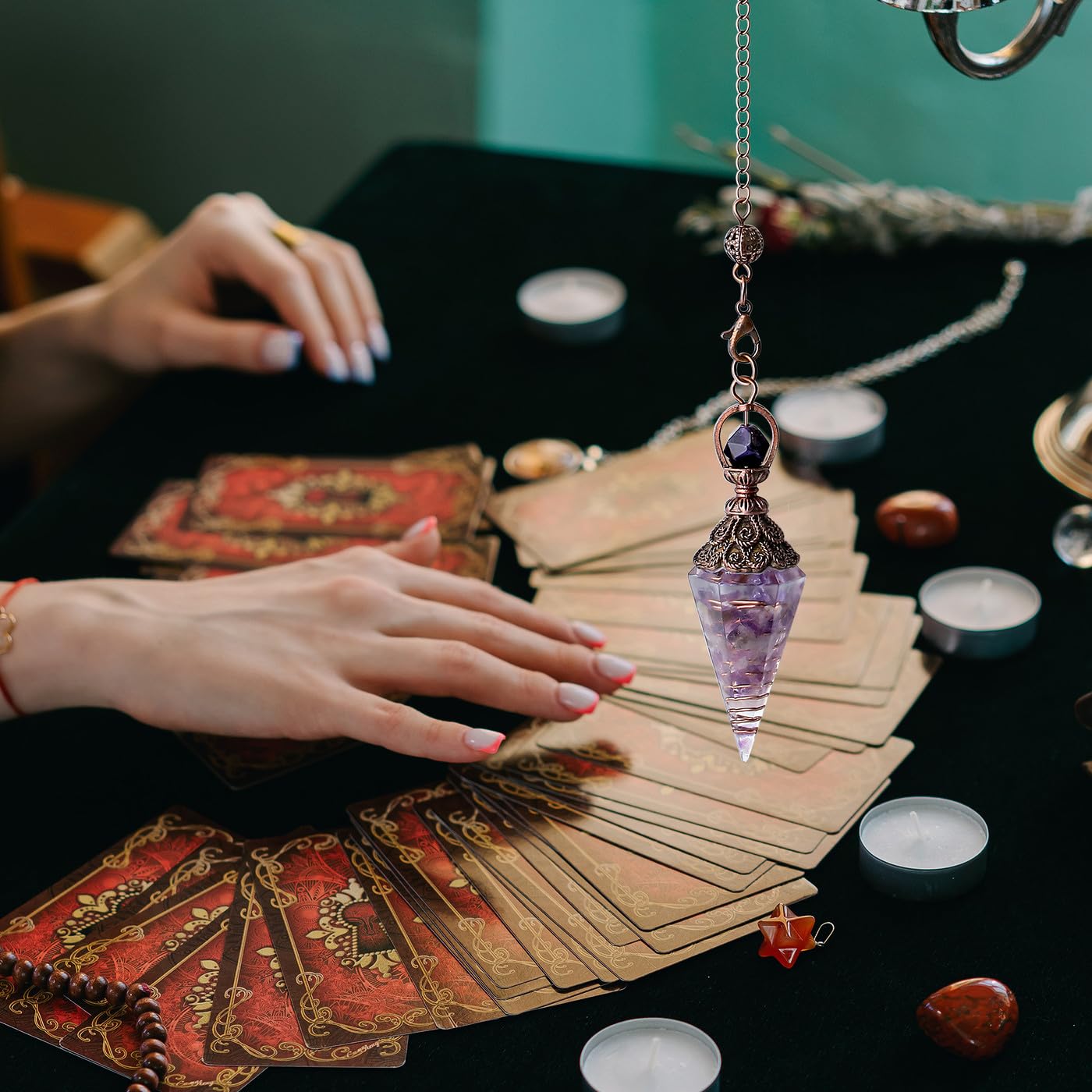 DUQGUHO witchcraft divination tool for ritual work and contemplation.