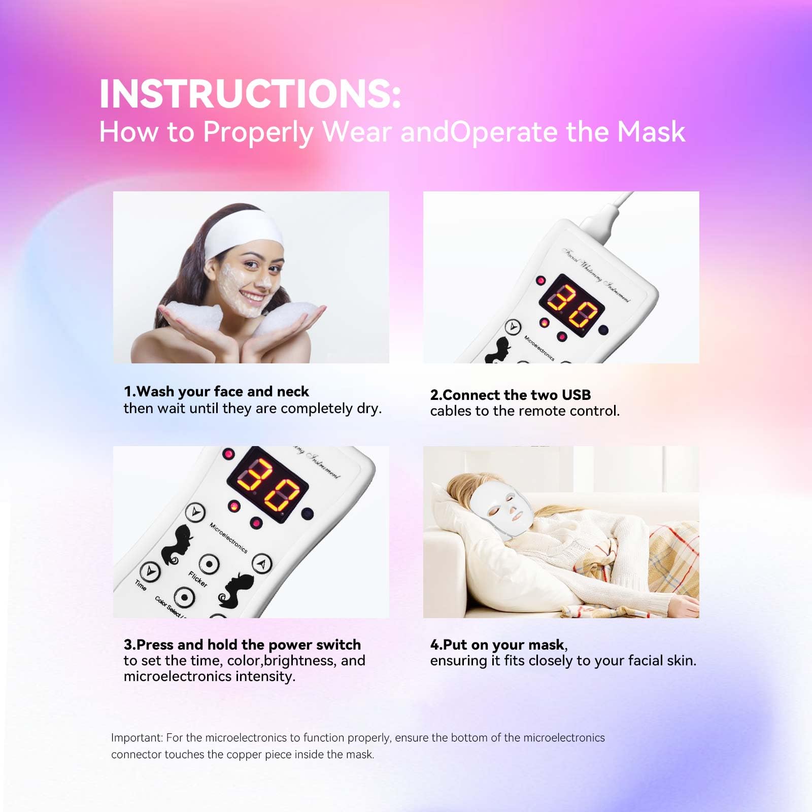 Duevie LED facial mask FSA eligibility for easy checkout