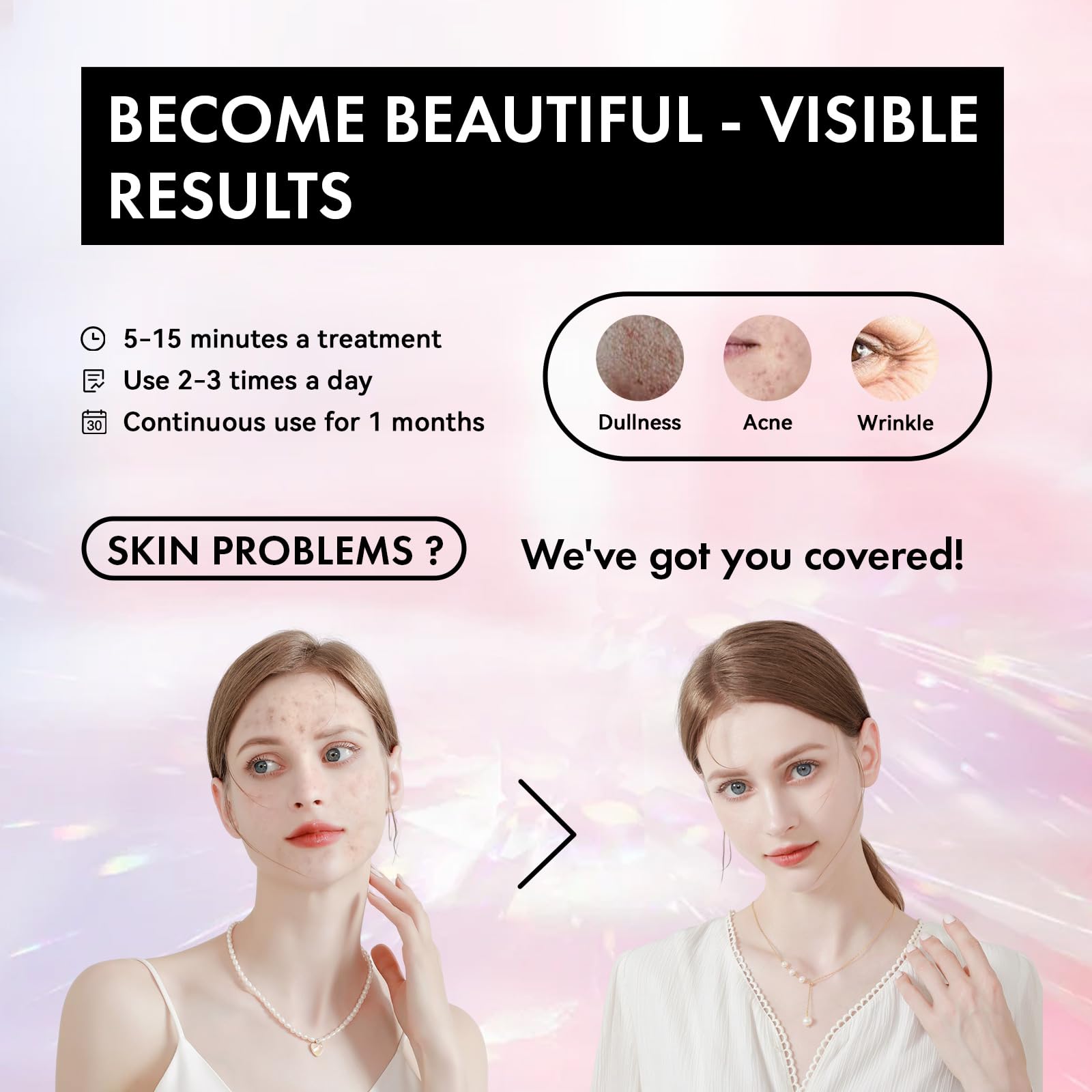Duevie silicone shell offers a non-irritating, hypoallergenic design for sensitive skin.