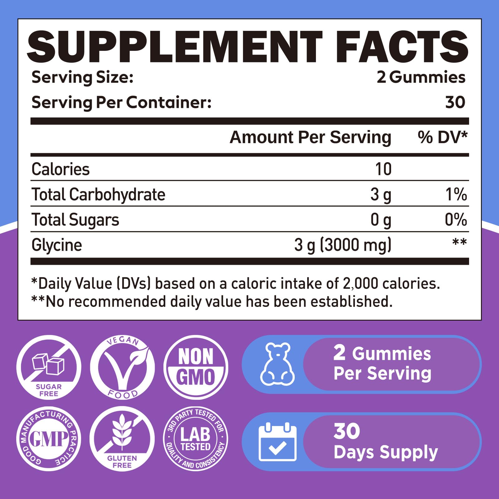 duwhot Glycine Gummies detox focus scene promotes balance.