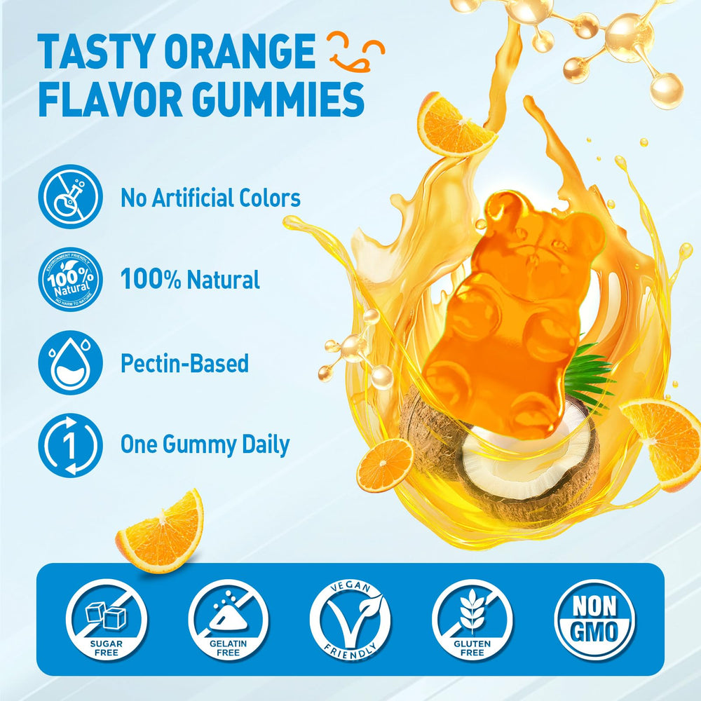 duwhot Vitamin A Gummies serving suggestion in a morning routine