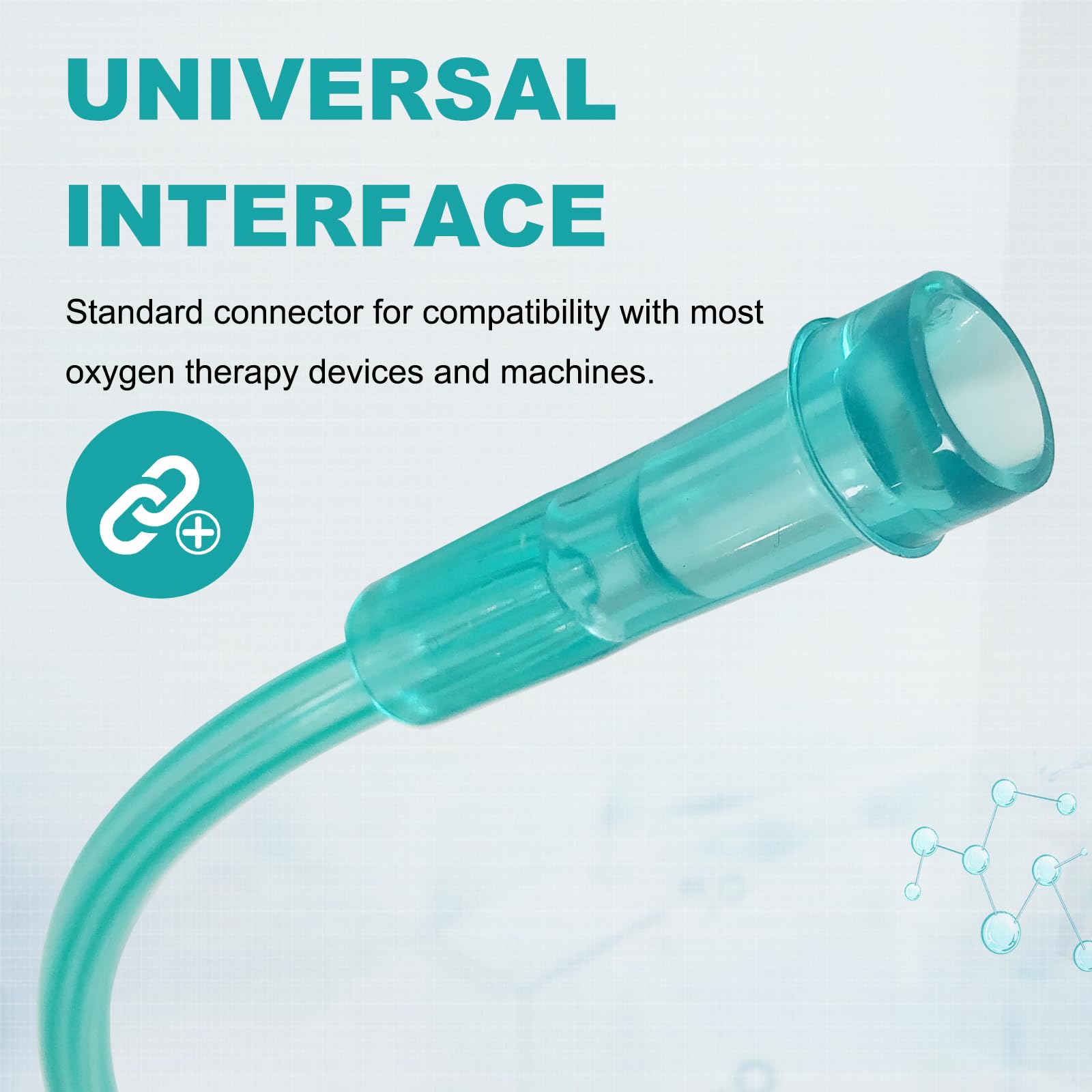DWCHECK kink-resistant tube supports comfortable movement during therapy.