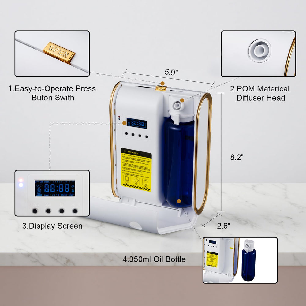 DXBDHSJK 350ml tank capacity highlights long fragrance life.