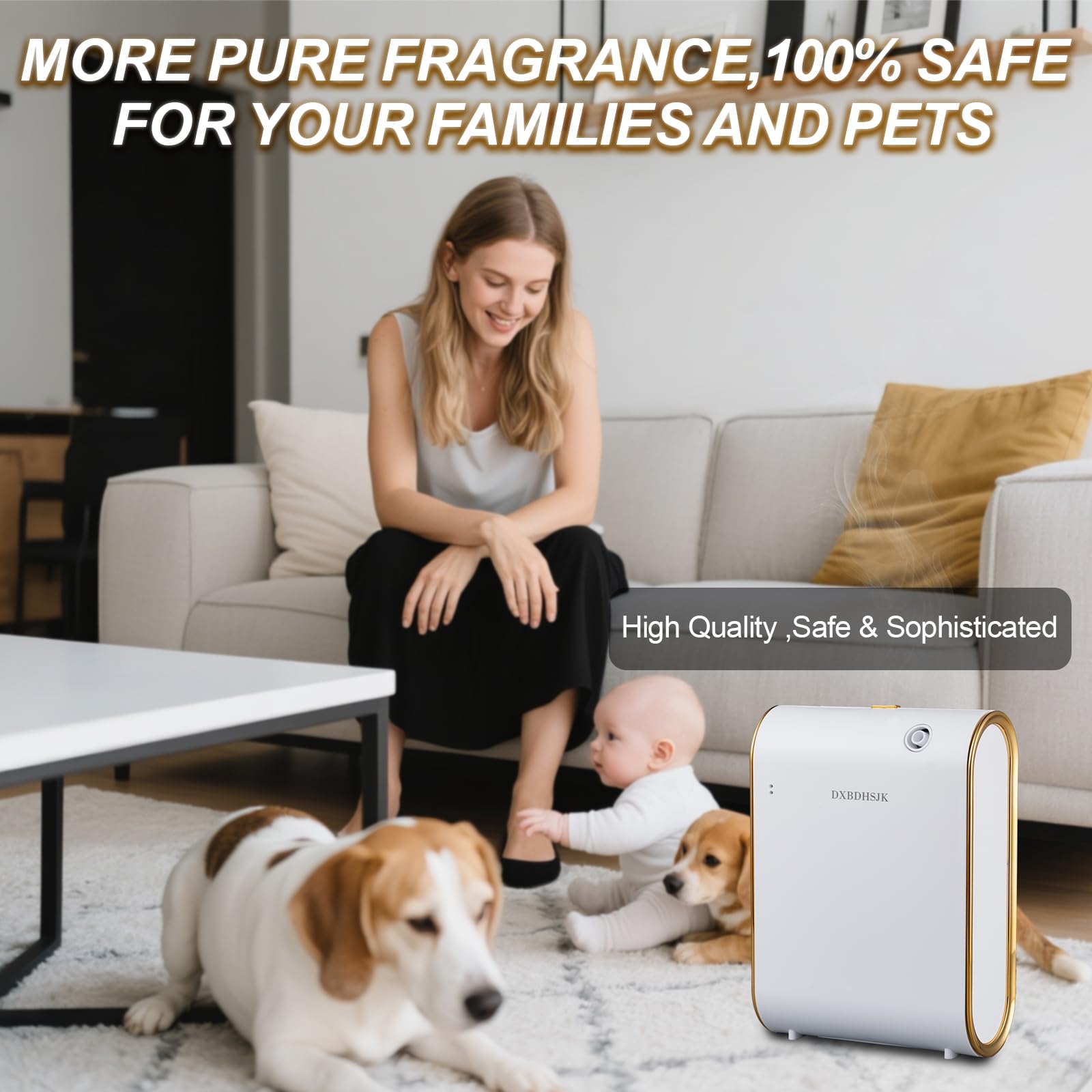 DXBDHSJK cold air diffusion tech preserves essential oil integrity.