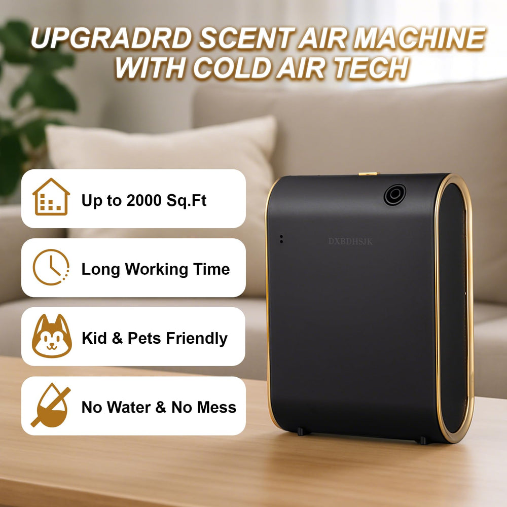 DXBDHSJK diffuser 350ml capacity supports long-lasting fragrance with less refilling.