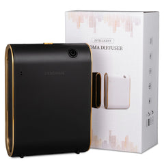 DXBDHSJK diffuser side view shows compact footprint suitable for bedside use.