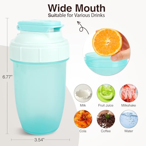 D.Y.A BPA-free shaker material supports safe daily use.
