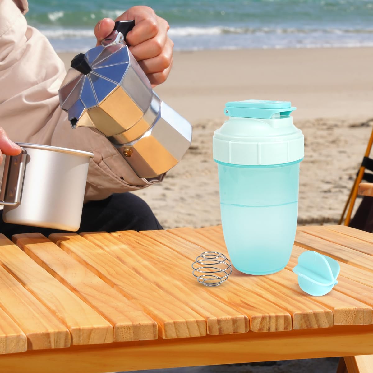 D.Y.A pre-workout ready shaker for on-the-go use.