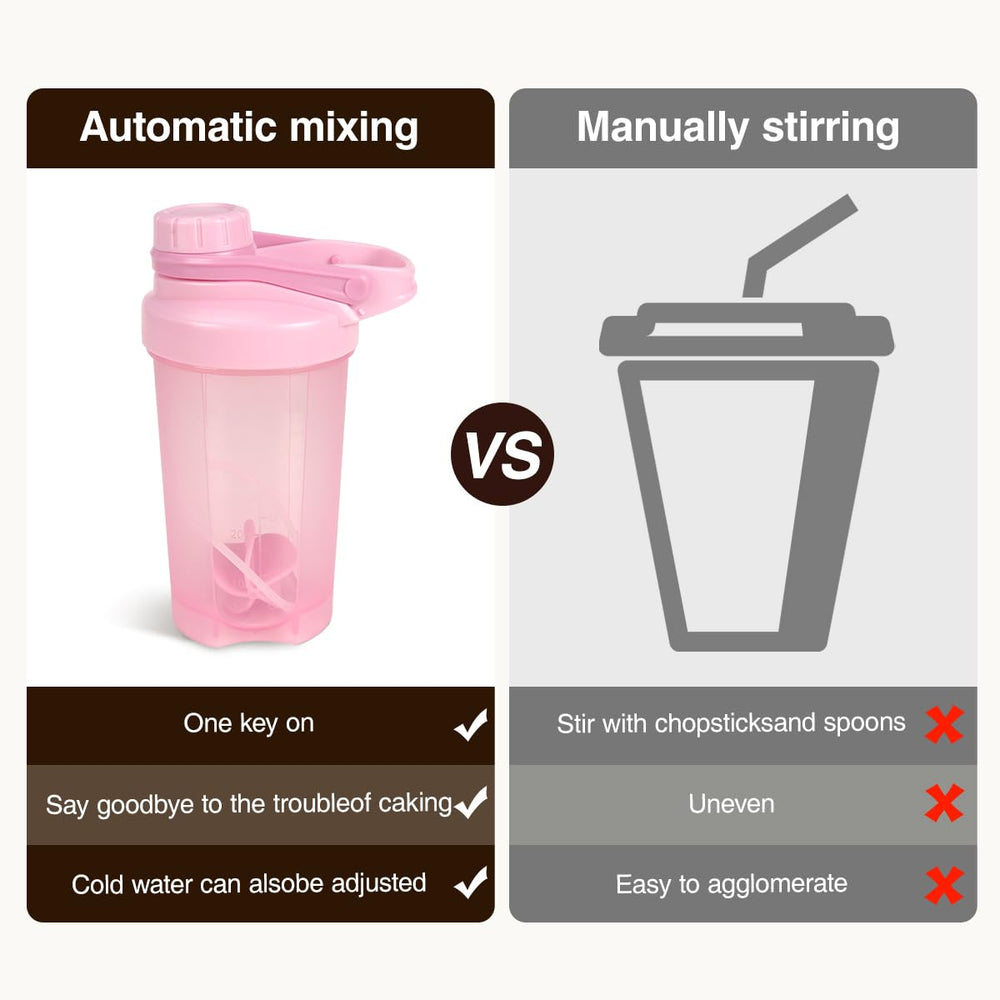 Screw-on lid creates a secure seal during workouts and travel.