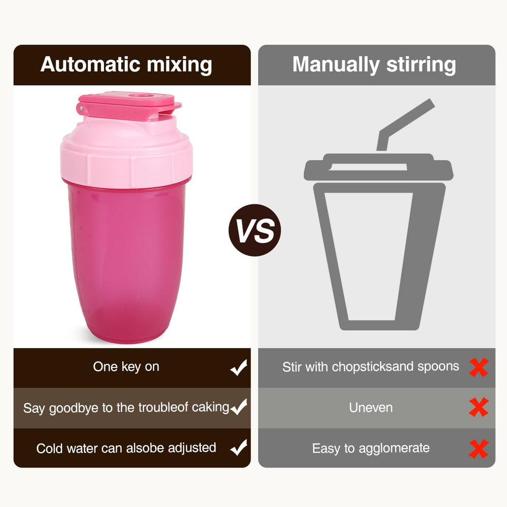 D.Y.A dishwasher-safe shaker for quick cleaning after workouts.
