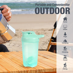 D.Y.A shaker bottle is dishwasher-safe for fast cleaning after training.