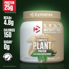Dymatize Vegan Plant Protein scoop for convenient daily portions