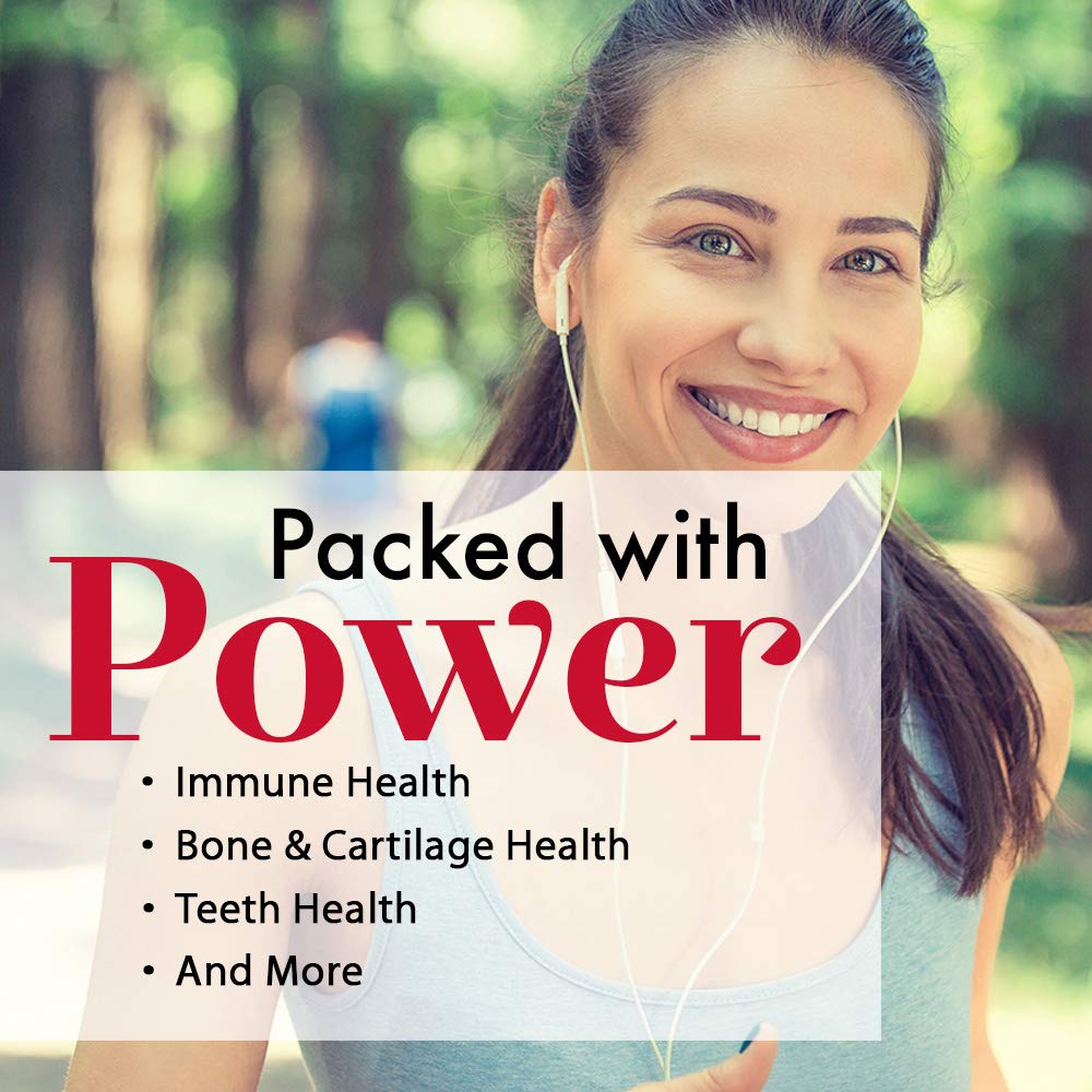 Dynamic Health Liquid Vitamin C being poured for convenient daily use.